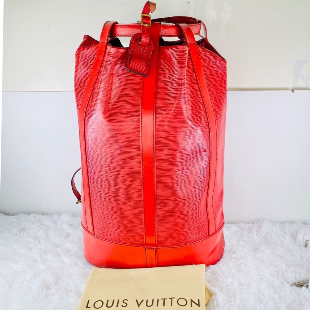 Auth Louis Vuitton BackPack LV Randonnee GM